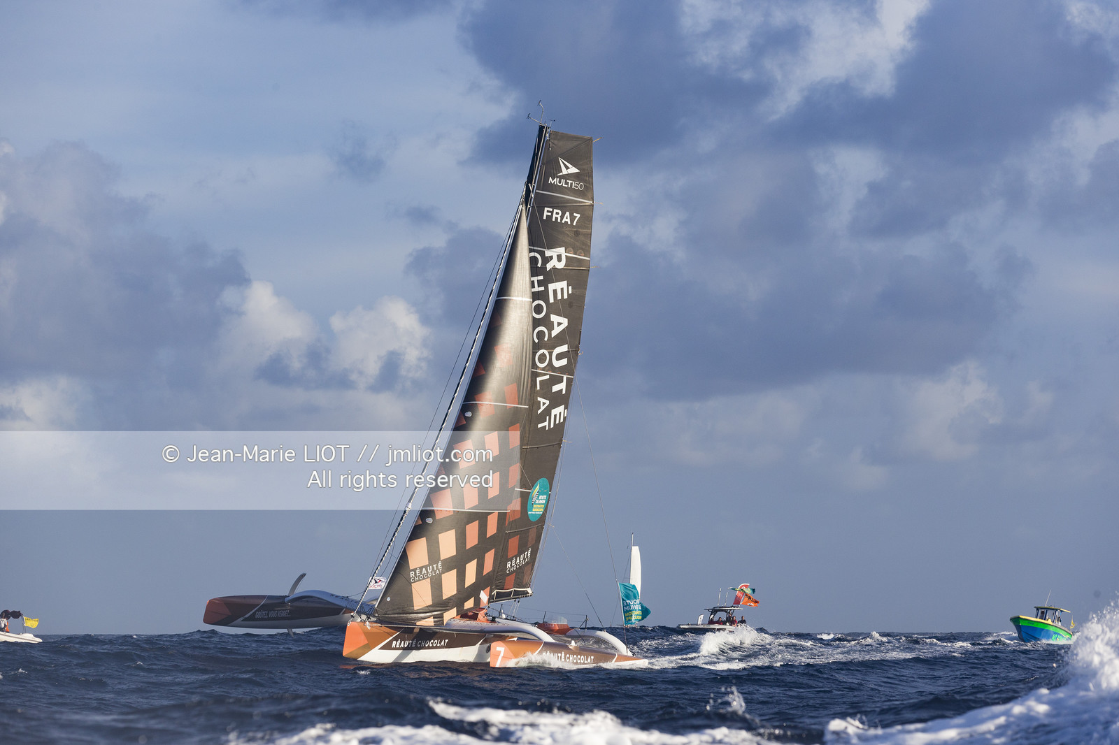 ARMEL TRIPON - ROUTE DU RHUM 2018 - ARRIVEE
