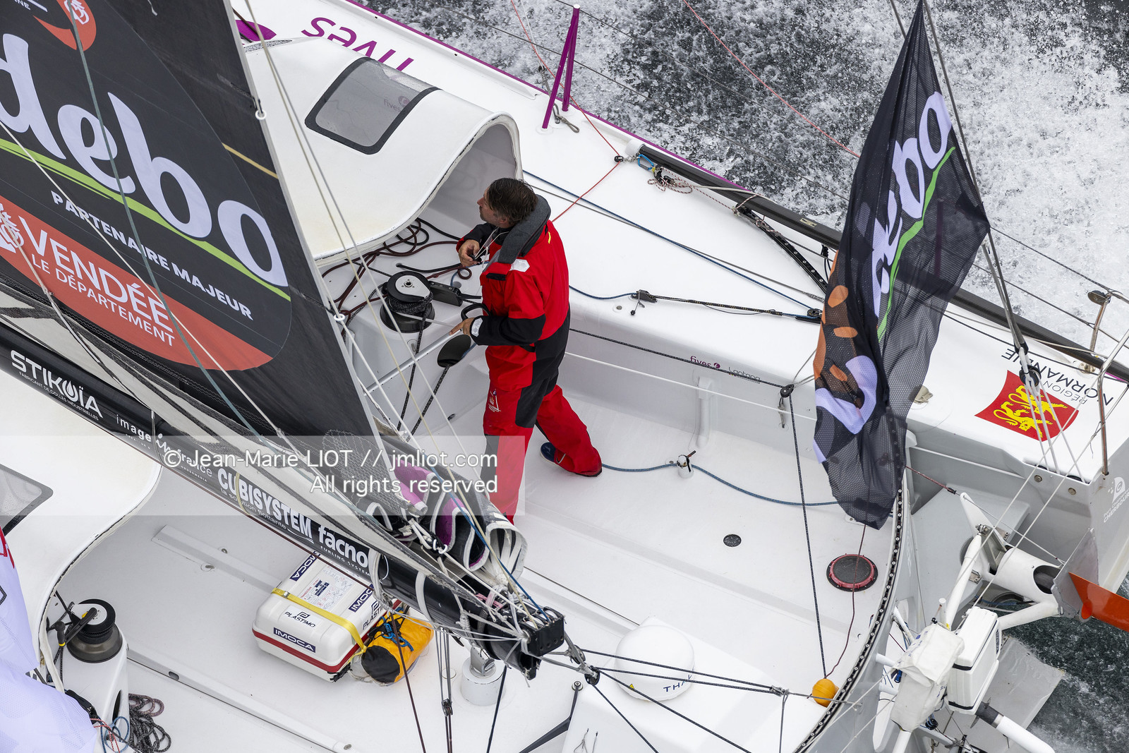 LOUIS DUC 2024 - IMOCA FIVES GROUP – LANTANA ENVIRONNEMENT - VENDEE GLOBE 2024-2025