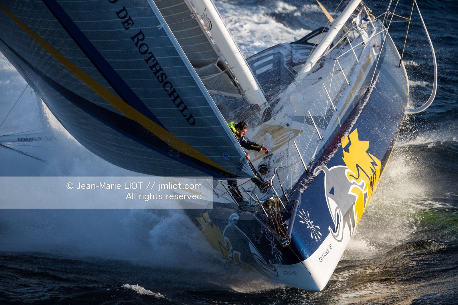 VENDEE GLOBE 2016-2017 - SEBASTIEN JOSSE - EDMOND DE ROTSCHILD