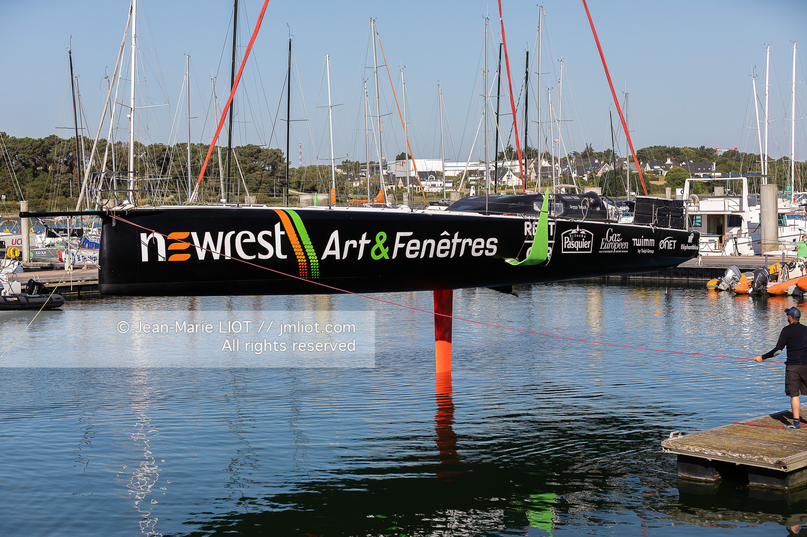 FABRICE AMEDEO - IMOCA NEWREST - ART & FENETRES 2020