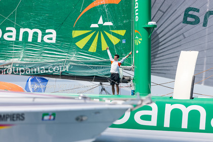 ROUTE DU RHUM 2010 - FRANCK CAMMAS - ARRIVAL