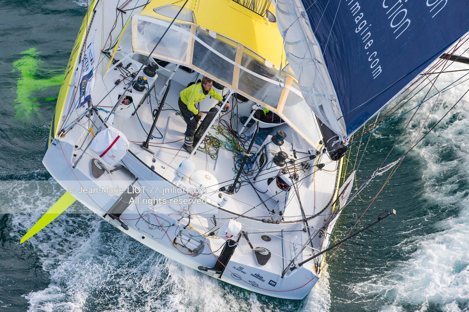 VENDEE GLOBE 2016-2017 -THOMAS RUYANT - LE SOUFFLE DU NORD POUR LE PROJET