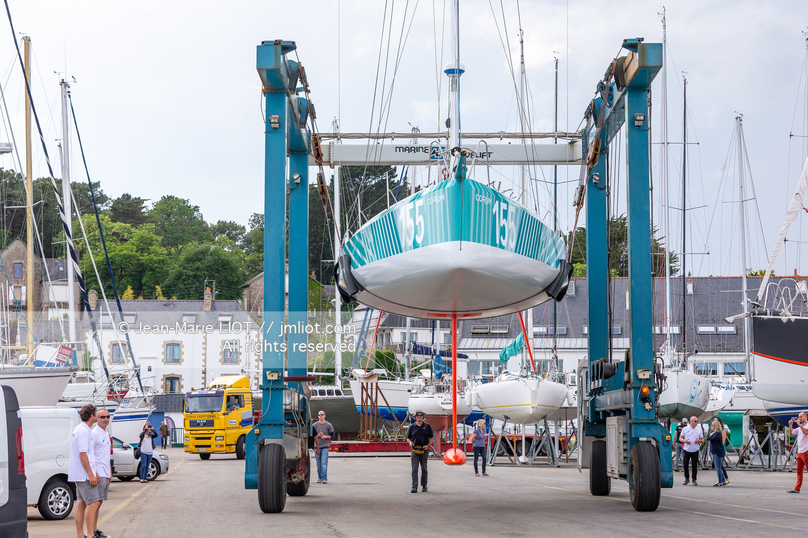 NICOLAS TROUSSEL - CLASS 40 CORUM - 2018 - MISE A L'EAU
