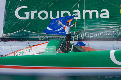 ROUTE DU RHUM 2010 - FRANCK CAMMAS - ARRIVAL