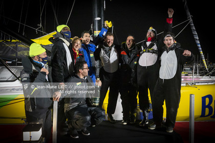 VENDEE GLOBE 2020-2021 - ARRIVEE LOUIS BURTON