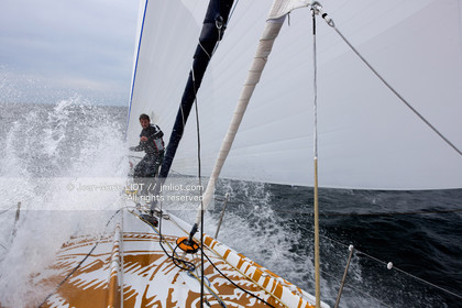 A BORD D'ARTEMIS AVEC SAM DAVIES ET SYDNEY GAVIGNET