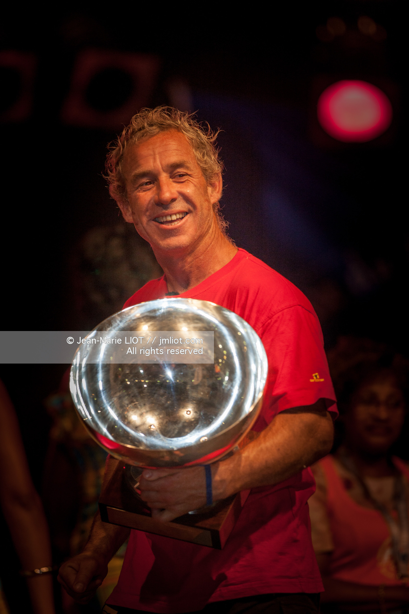 ROUTE DU RHUM 2010 - ARRIVEE DE ROLAND JOURDAIN