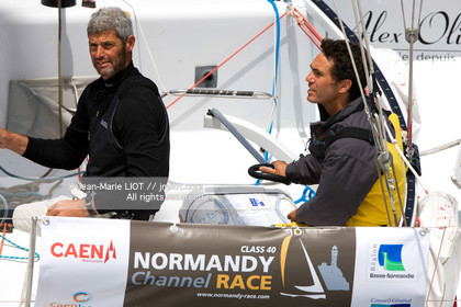 SAILING - CLASS 40 - NORMANDY CHANNEL RACE 2011