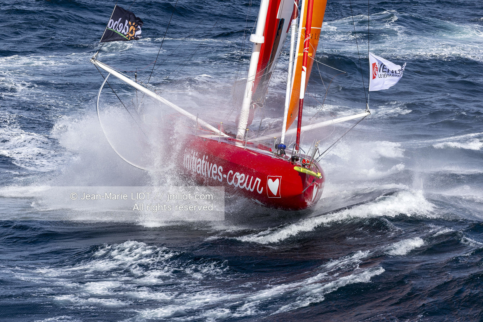 SAM DAVIES 2024 - IMOCA INITIATIVES COEUR - VENDEE GLOBE 2024-2025