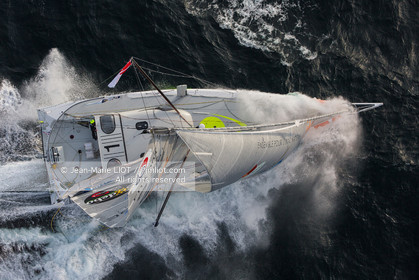 VENDEE GLOBE 2016-2017 - JEAN LE CAM - FINISTERE MER VENT