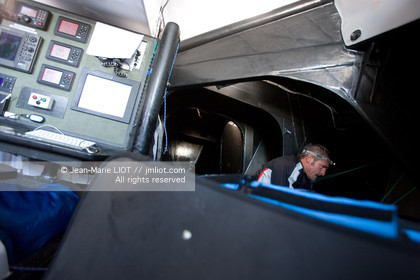 A BORD D'ARTEMIS AVEC SAM DAVIES ET SYDNEY GAVIGNET