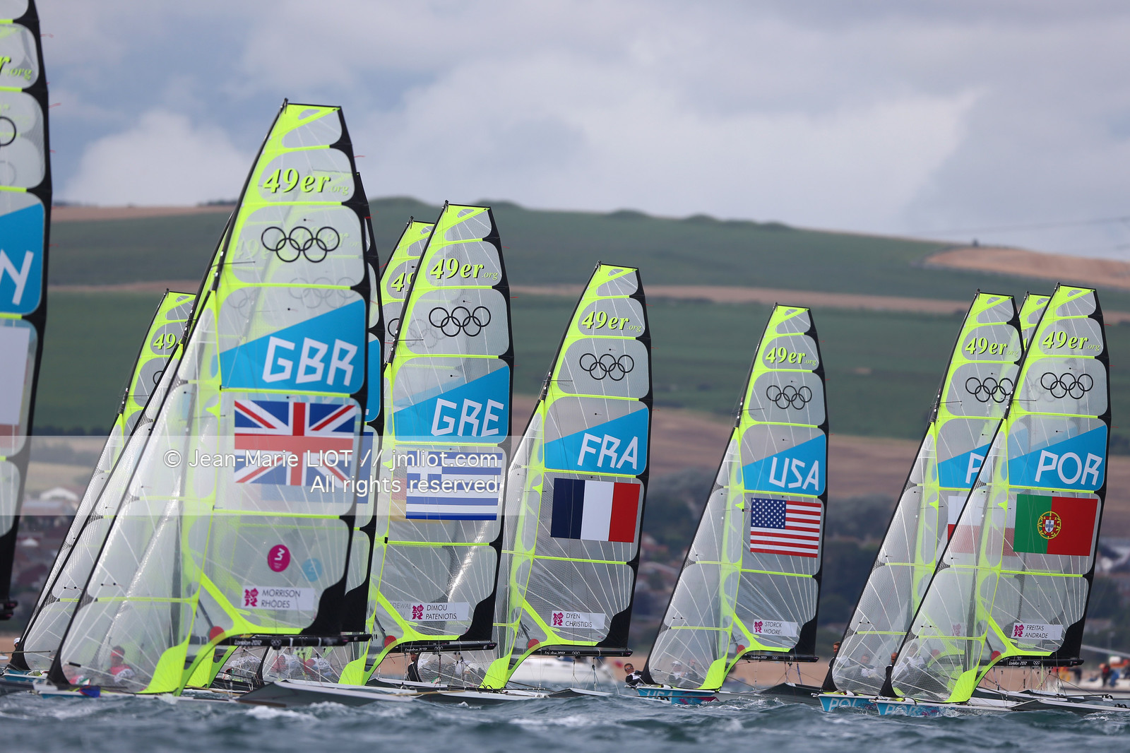 LONDON 2012 - SAILING - 49ER MEN.