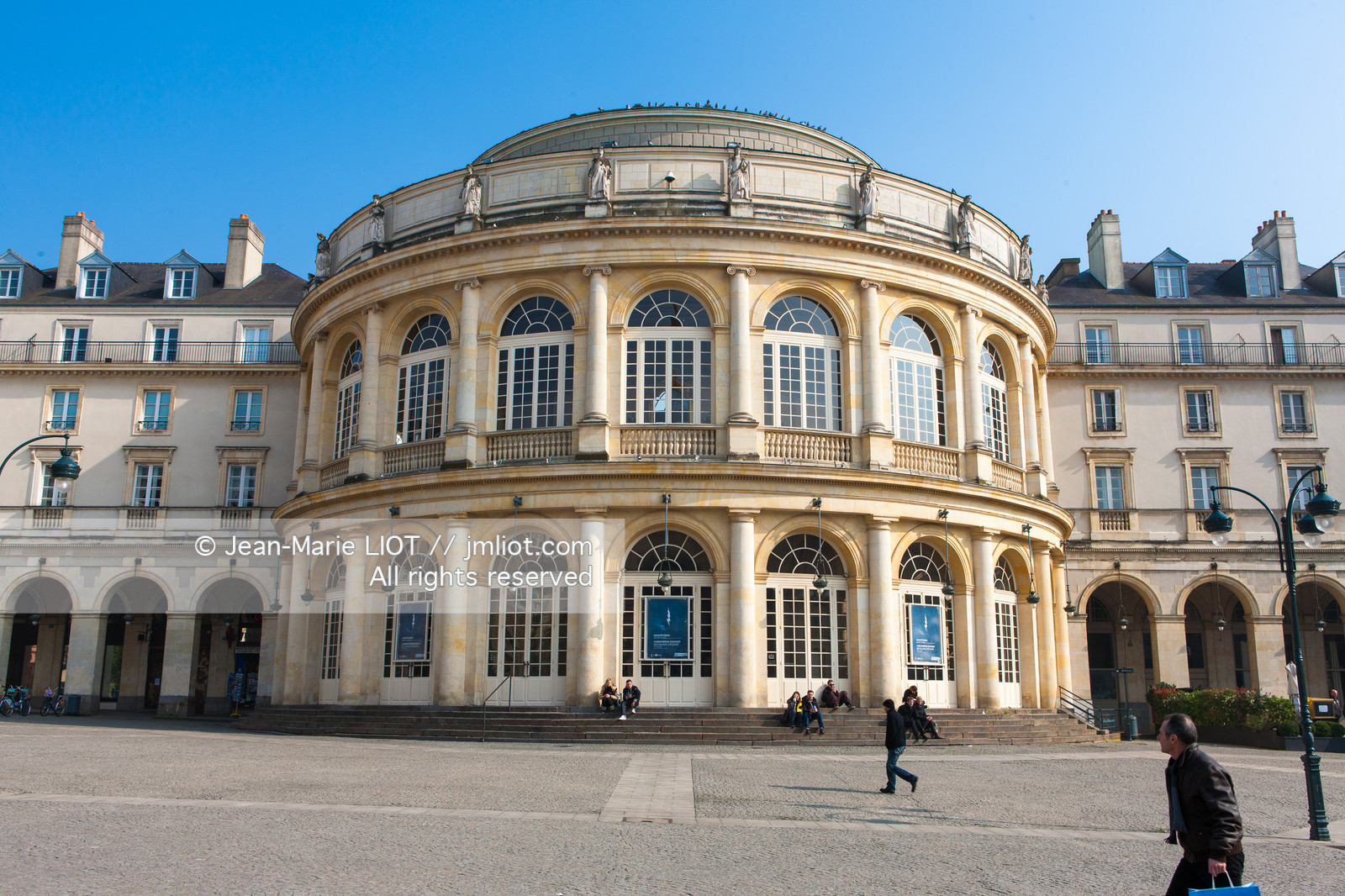 France, Bretagne, ile et vilaine monuments et visite de la ville de rennes. Photo © Jean-Marie Liot.