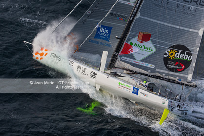 VENDEE GLOBE 2016-2017 - JEAN LE CAM - FINISTERE MER VENT