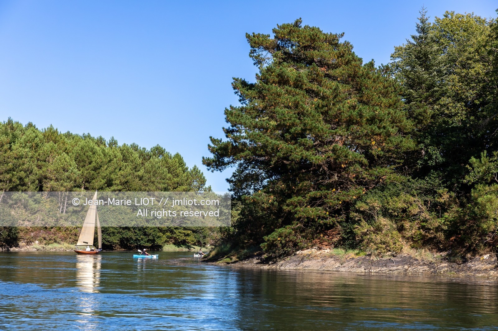 NAVIGATION INSOLITE 2020 - REMONTEE DE LA RIVIERE de L’ODET