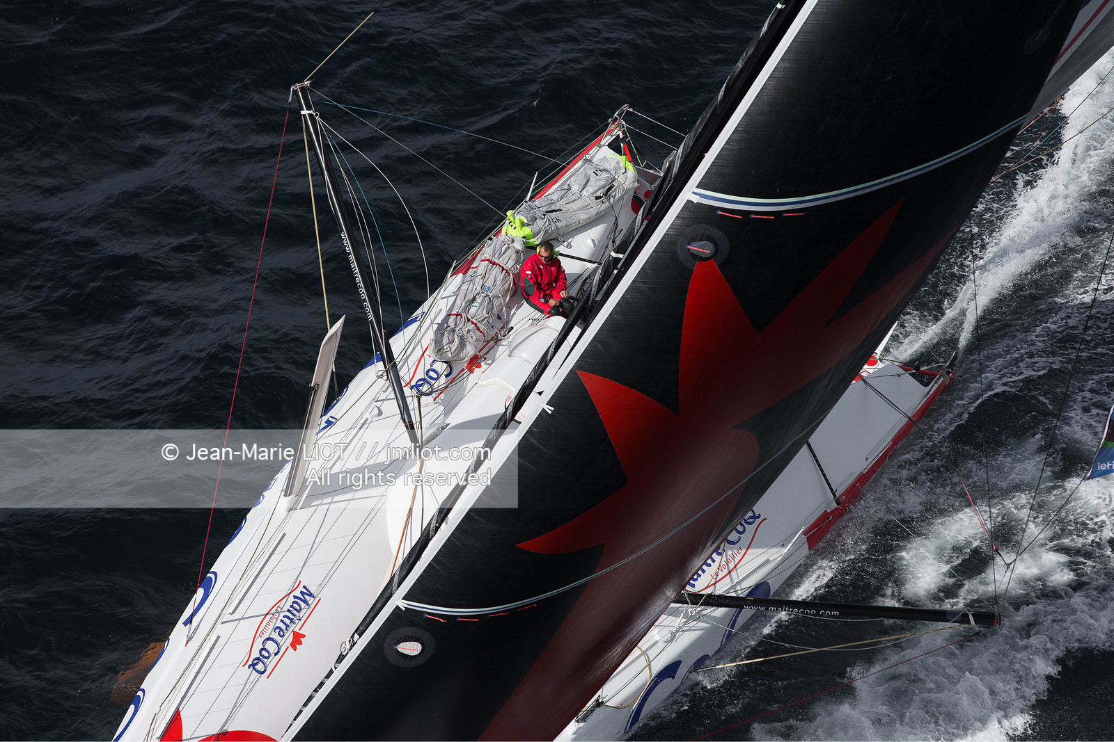 IMOCA MAITRE COQ - JEREMIE BEYOU.