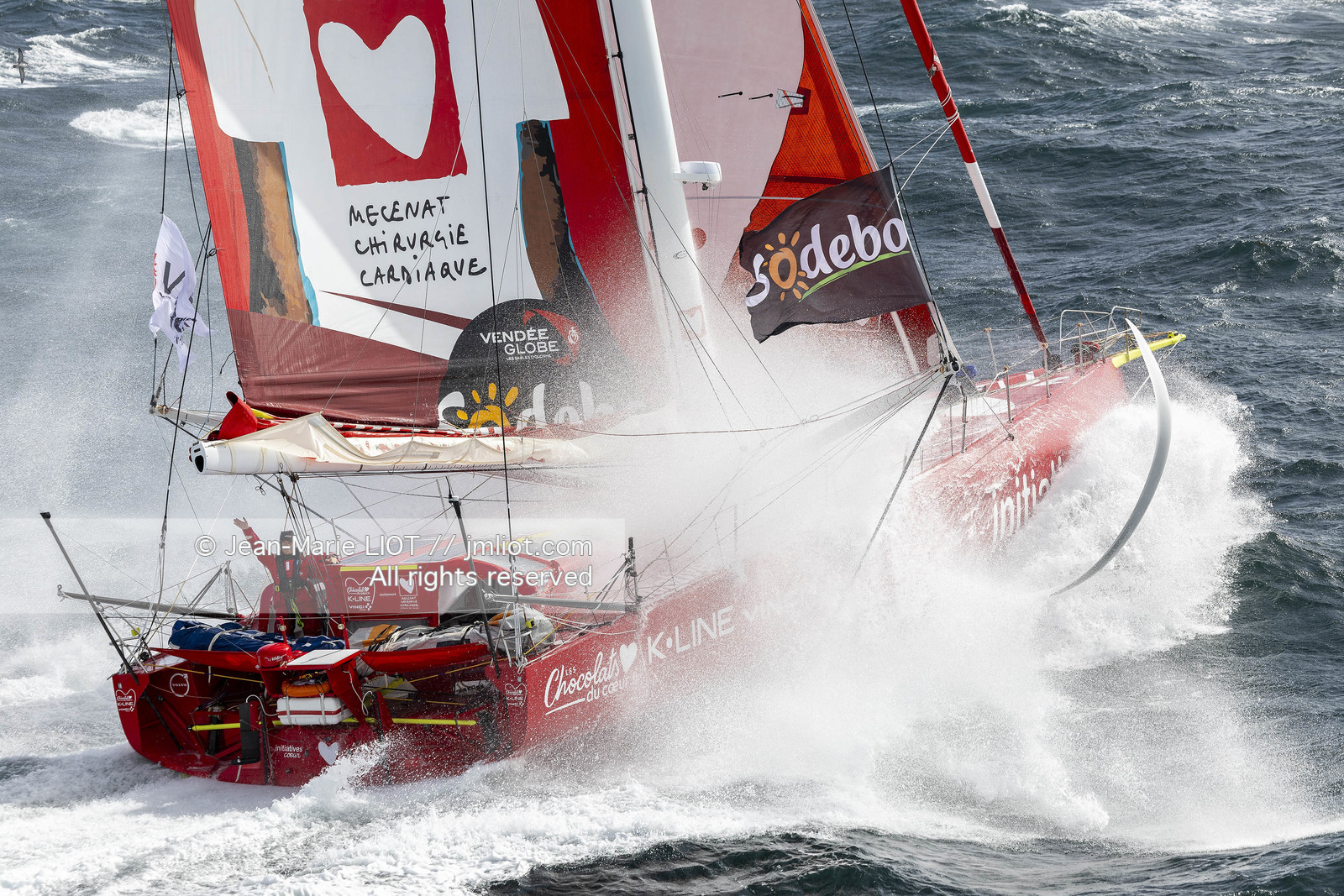 SAM DAVIES 2024 - IMOCA INITIATIVES COEUR - VENDEE GLOBE 2024-2025