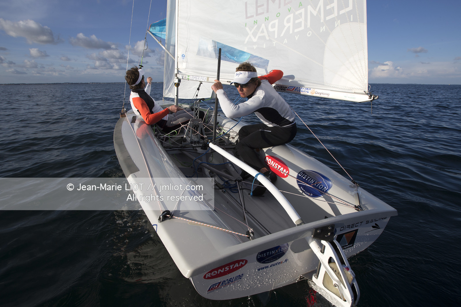 470 : LEBOUCHER-LE BERRE A L'ENTRAINEMENT