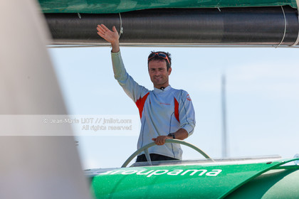 ROUTE DU RHUM 2010 - FRANCK CAMMAS - ARRIVAL