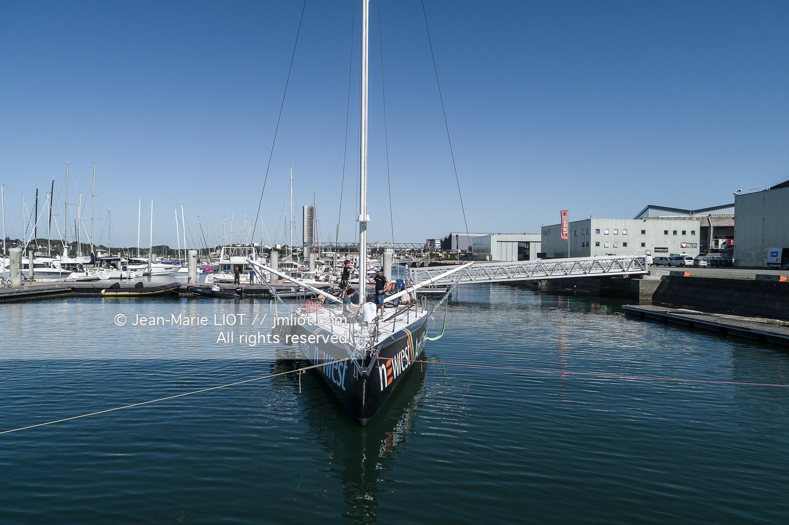 FABRICE AMEDEO - IMOCA NEWREST - ART & FENETRES 2020