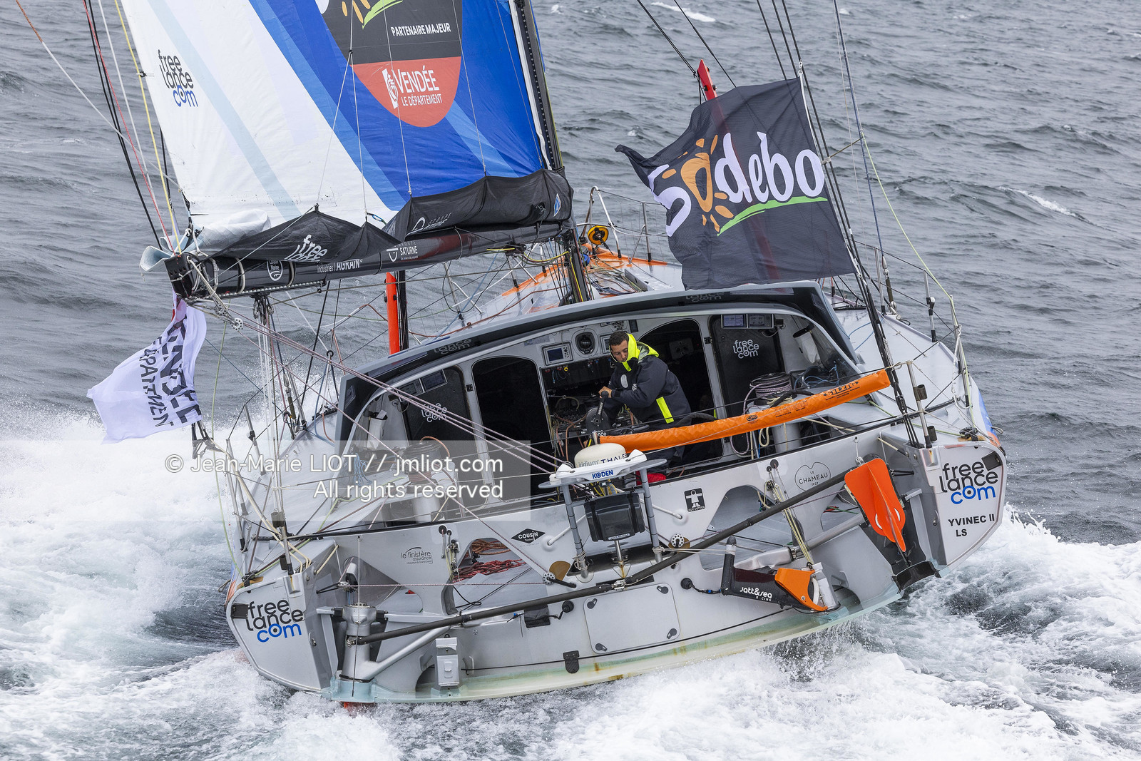 GUIREC SOUDE 2024 - IMOCA FREELANCE.COM - VENDEE GLOBE 2024-2025