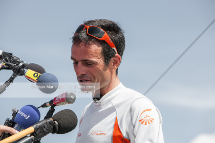 ROUTE DU RHUM 2010 - FRANCK CAMMAS - ARRIVAL