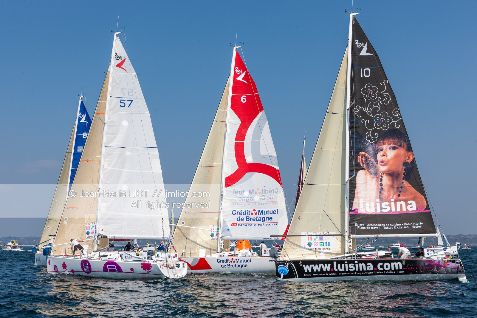 SAILING TRANSATLANTIC RACES TRANSAT AG2R 2010 START