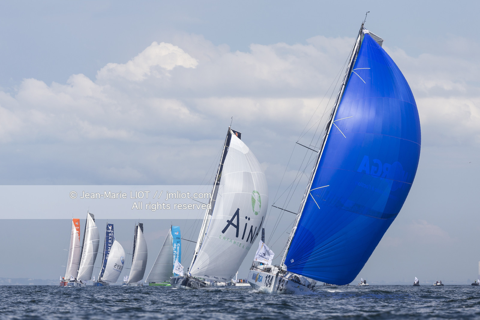 NORMANDY CHANNEL RACE 2018 - DEPART