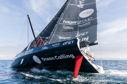 FABRICE AMEDEO 2023 - PREMIERE NAVIGATION IMOCA