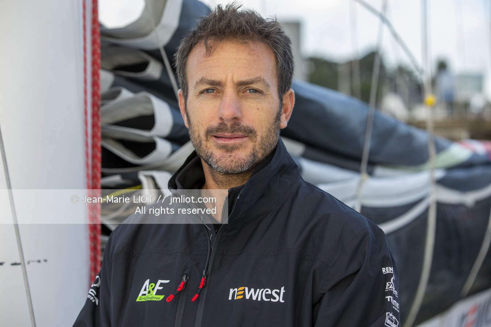 FABRICE AMEDEO ET ERIC PERON - TRANSAT JACQUES VABRE 2019 - A BORD