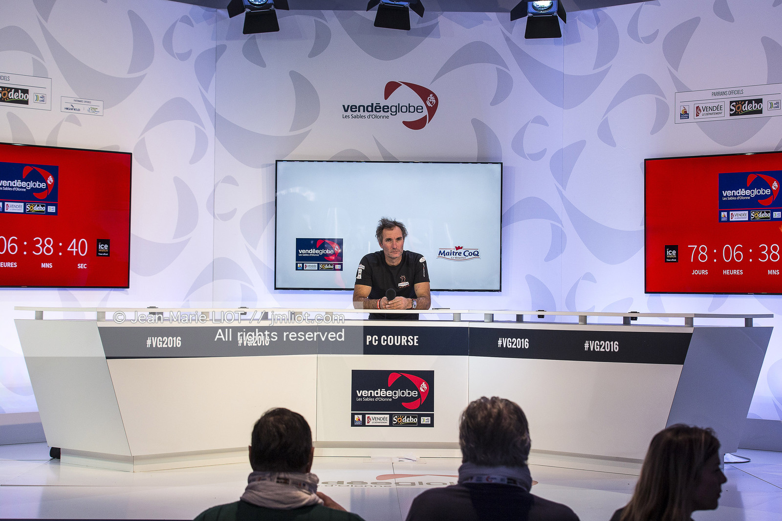 VENDEE GLOBE 2016-2017 - JEREMIE BEYOU, TROISIEME