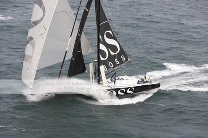 .2011 November, start of transat Jacques Vabre from Le Havre To Guadeloupe. Photo © Jean-Marie Liot
