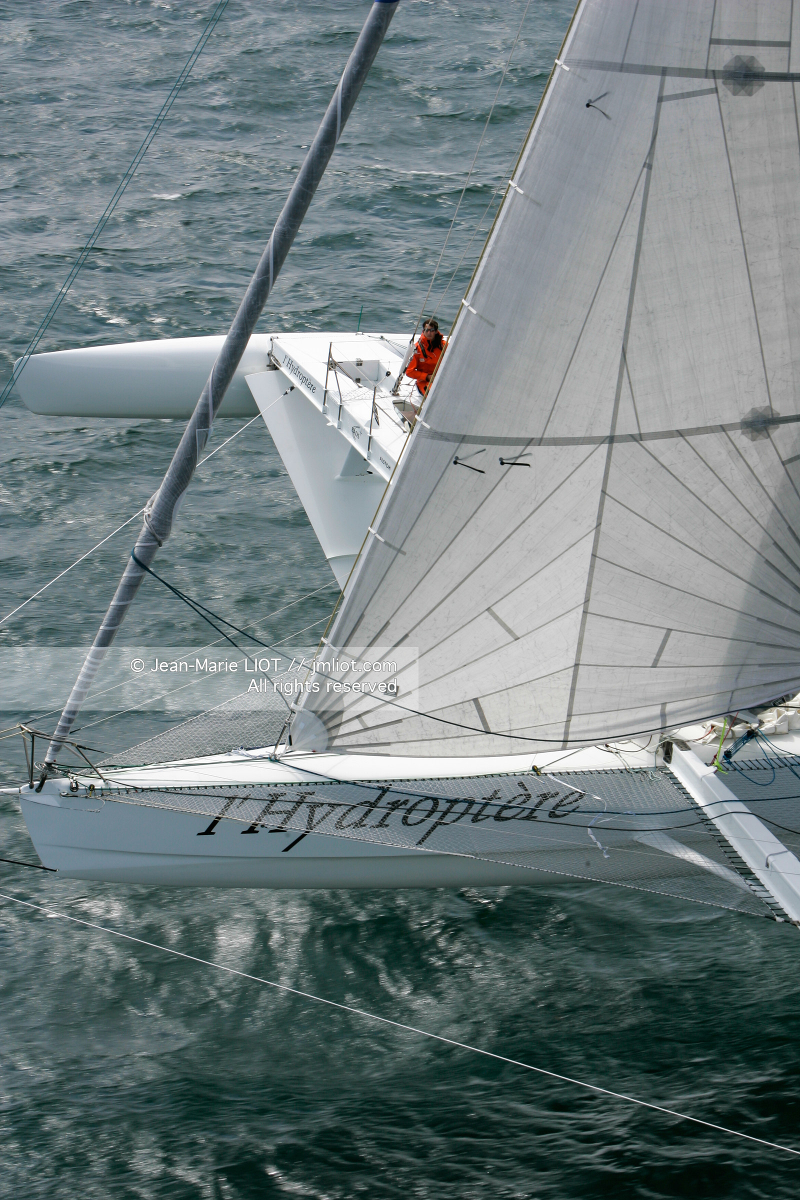 UN VOL EN HYDROPTERE
