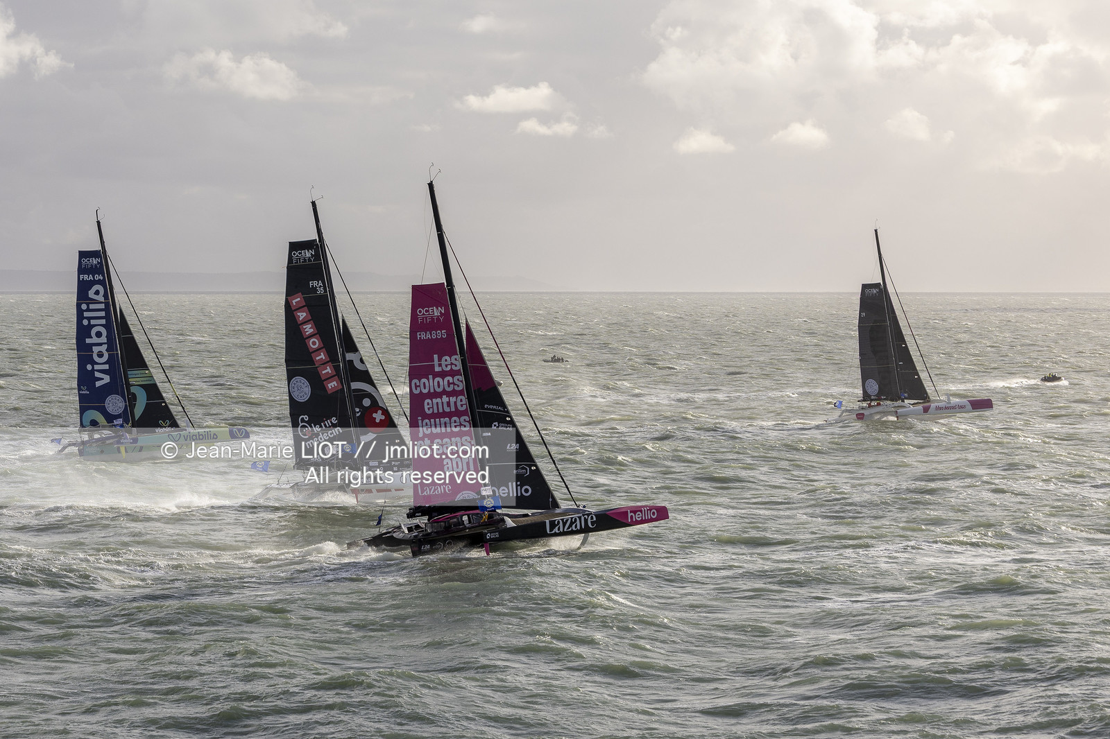 TRANSAT CAFE L’OR 2025 - DEPART OCEAN FIFTY