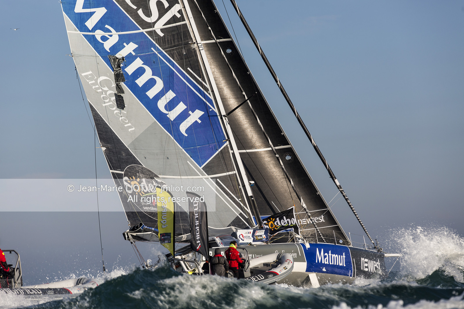 VENDEE GLOBE 2016-2017 - FABRICE AMEDEO - NEWREST-MATMUT - ARRIVEE