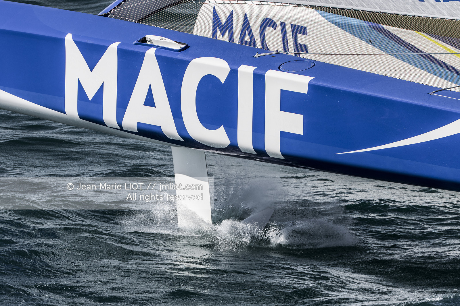 SAILING - ULTIME MACIF AERIAL MARCH 2016