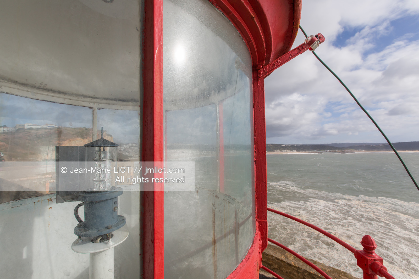 Portugal, plage de Nazaré