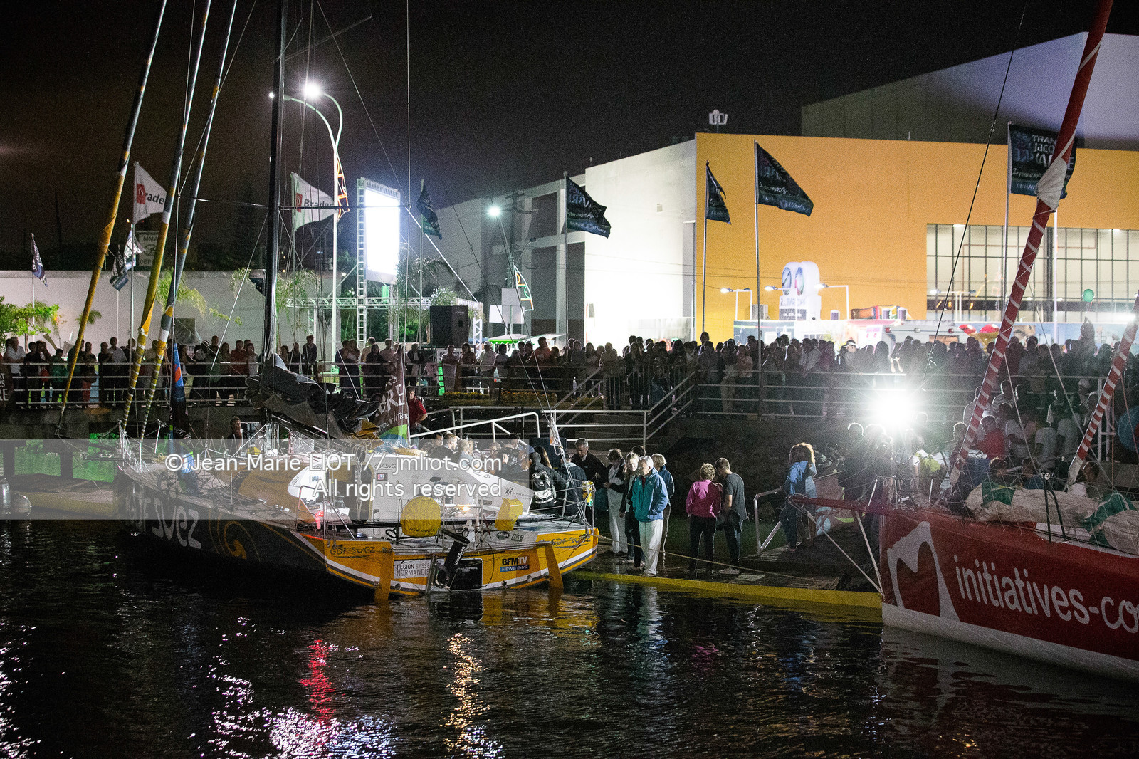 TRANSAT JACQUES VABRE 2013 GDF SUEZ - S.ROGUES ET F.DELAHAYE VAINQUEURS EN CLASS 40