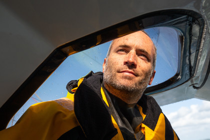 FABRICE AMEDEO ET ERIC PERON - TRANSAT JACQUES VABRE 2019 - A BORD