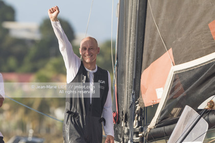 ARMEL TRIPON - ROUTE DU RHUM 2018 - ARRIVEE