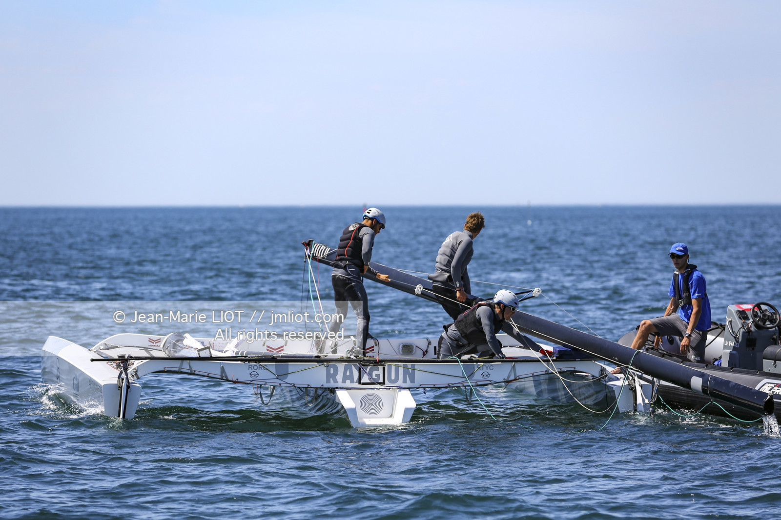 .Tour de france à la voile 2017, from 5 to 31 July 2017..Photo © Jean-Marie Liot