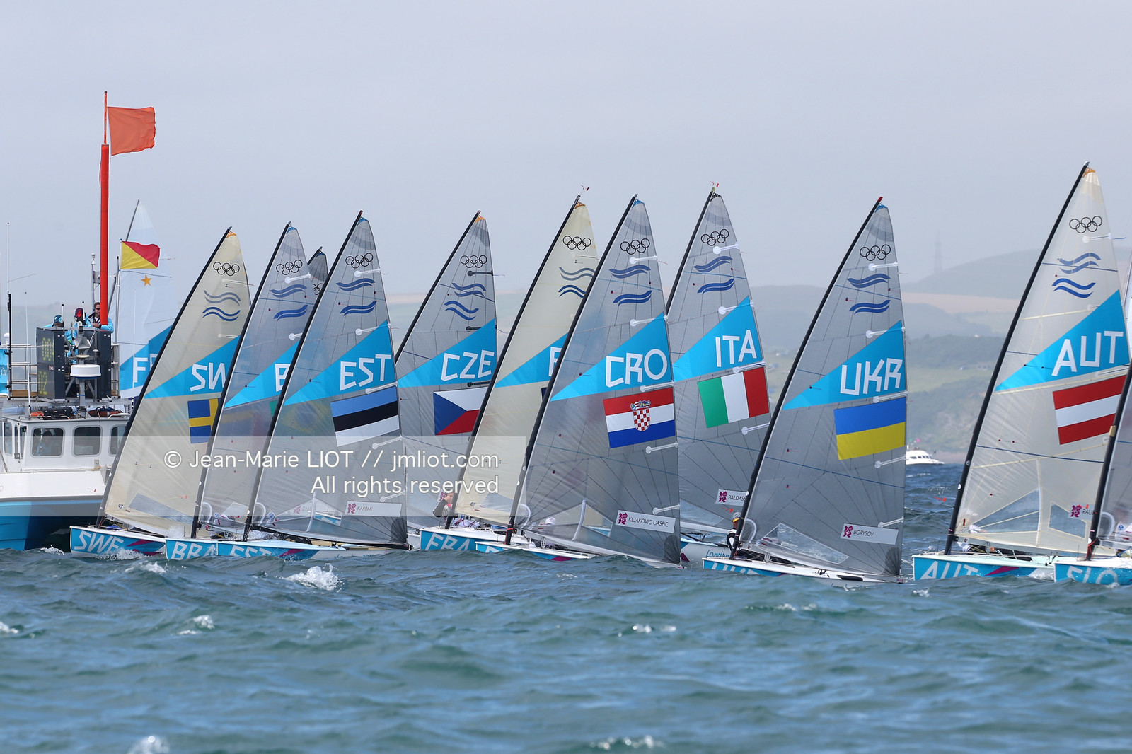 LONDON 2012 - SAILING - FINN MEN.