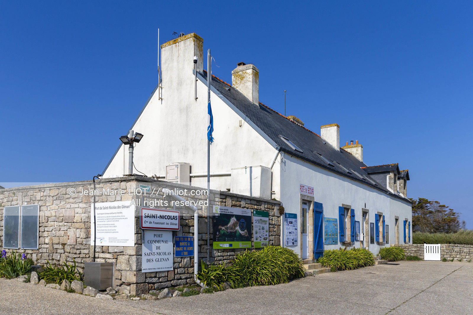 ARCHIPEL DES GLENAN - ILE DE SAINT NICOLAS