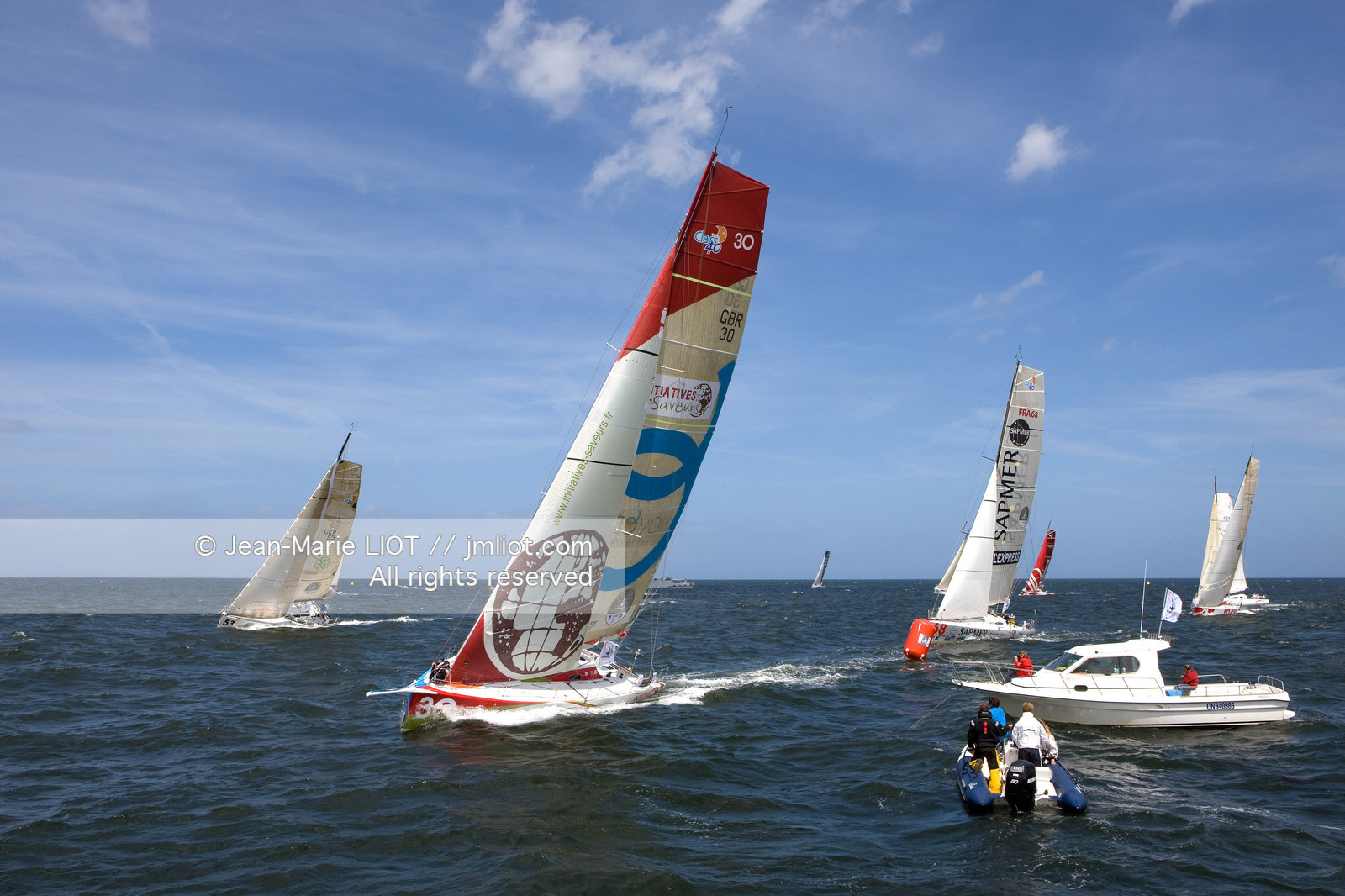 SAILING - CLASS 40 - NORMANDY CHANNEL RACE 2011