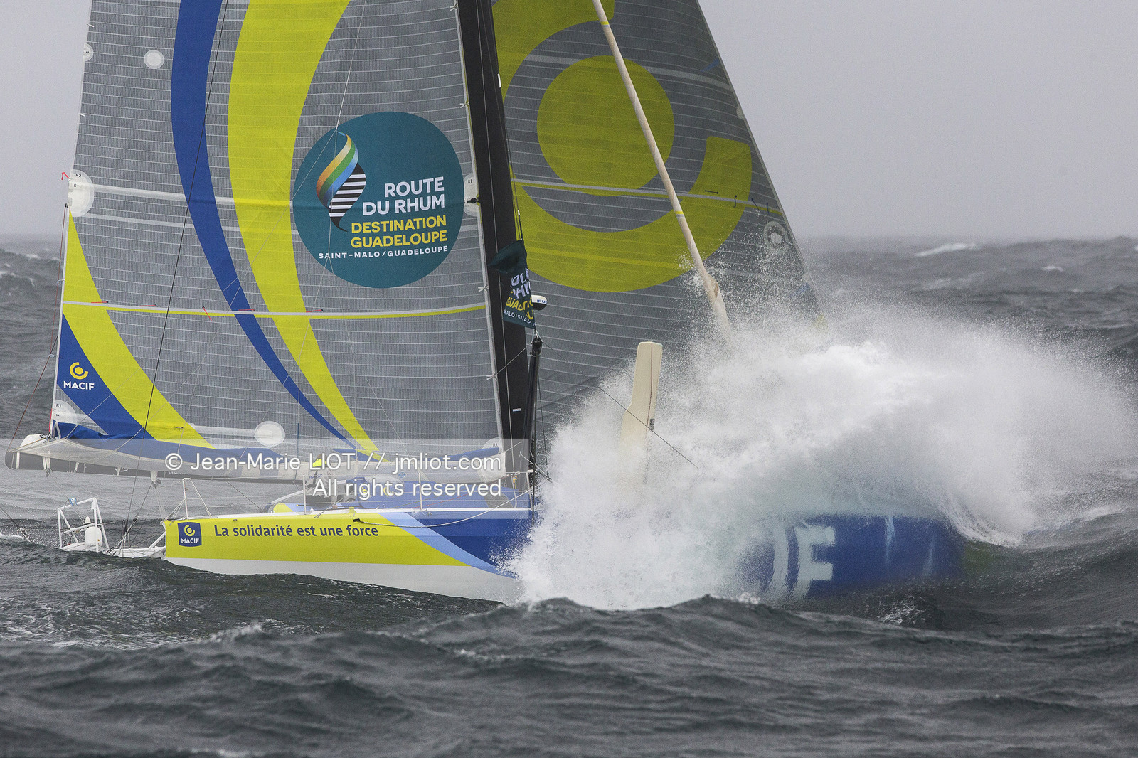 IMOCA - MACIF 2014 - BI RHUM AERIAL