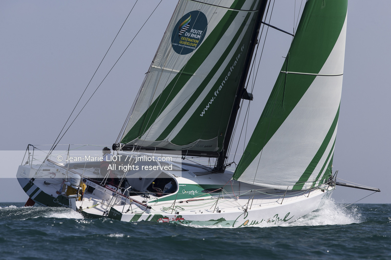 SAILING - ROUTE DU RHUM 2014 - CLASS 40 - CAMPAGNE DE FRANCE