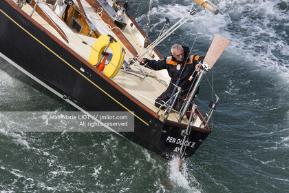 LOICK PEYRON A BORD DE PEN DUICK II