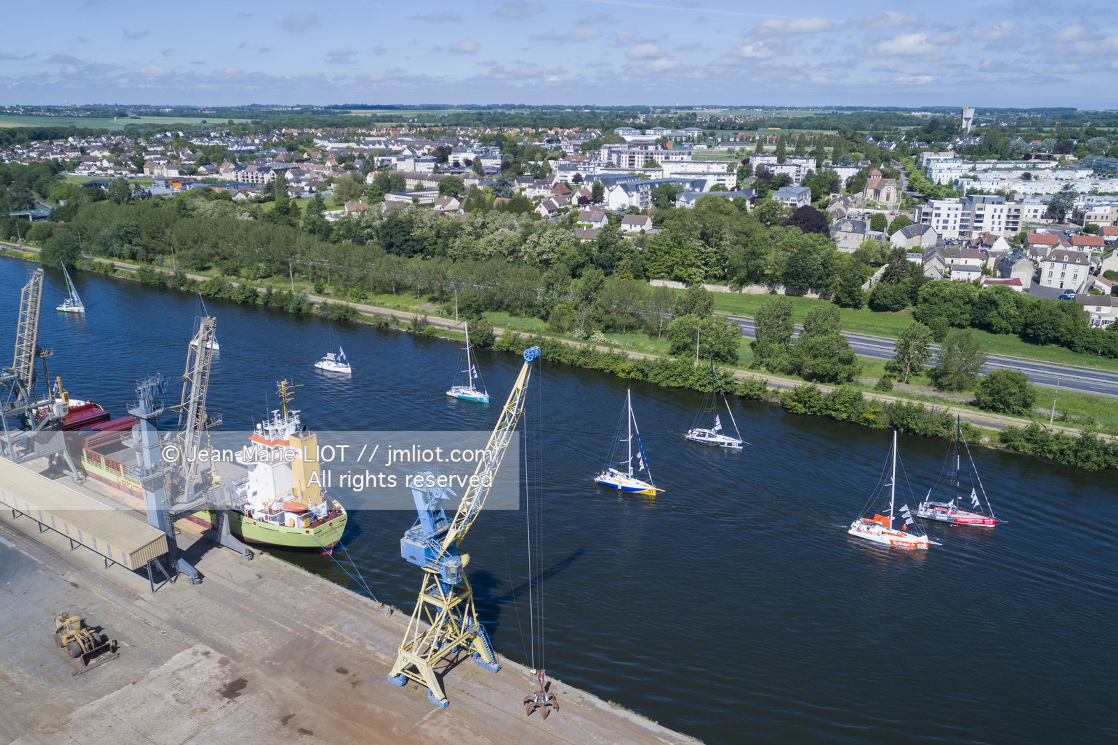NORMANDY CHANNEL RACE 2018 - DEPART
