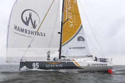 SAILING - NORMANDY CHANNEL RACE 2014 - ARRIVAL