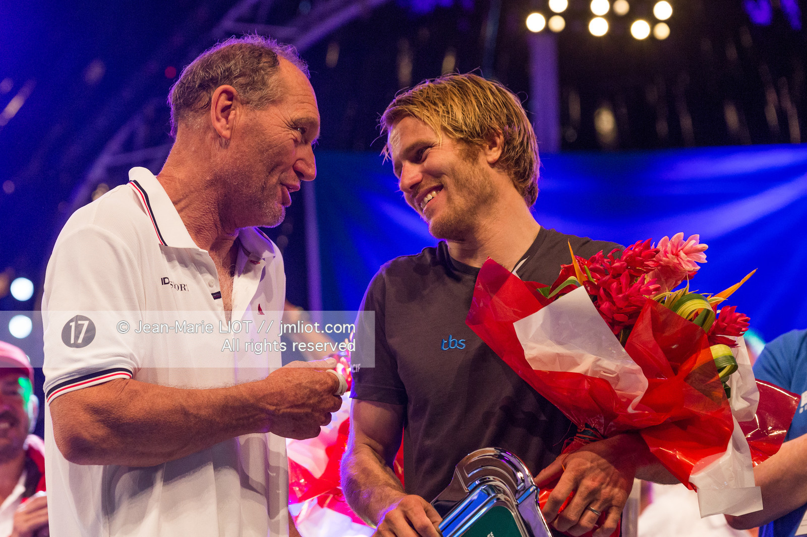 FRANCIS JOYON - ROUTE DU RHUM 2018 - ARRIVEE